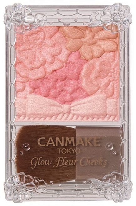 CANMAKE 花漾戀愛修容腮紅, 01桃花束, 1個