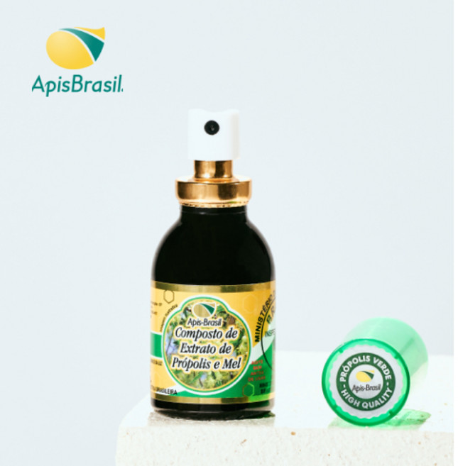 ApisBrasil 亞碧斯 巴西綠蜂膠噴霧液 (30ml), 1個