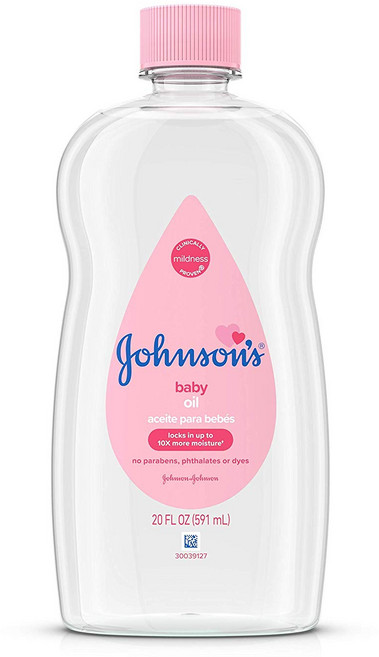 Johnson's 嬌生 嬰兒潤膚油, 1瓶, 591ml