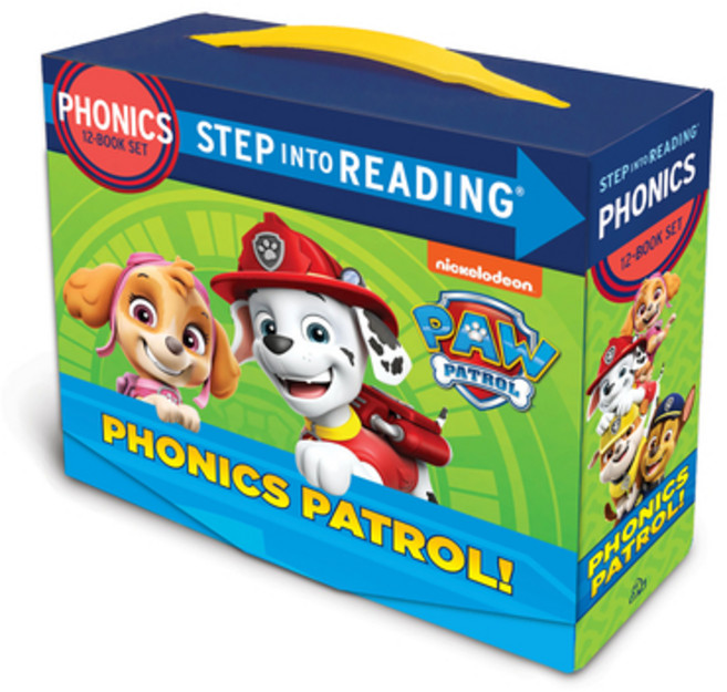 (英文圖書)Phonics Patrol! (Paw Patrol): 12 Step Into Reading Books Boxed Set, Random House Books for Youn..., 英文, 盒裝套書