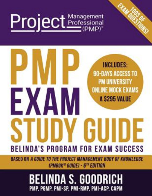 (英文圖書) PMP Exam Study Guide: Belinda's Program for Exam Success 平裝版, Goodrich Fremaux Publishing, 英文
