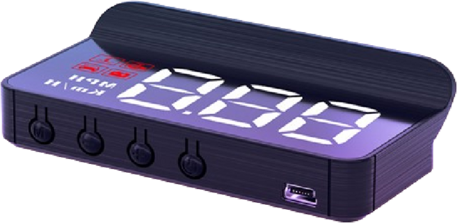 ThunderWave OBD2 抬頭顯示器, 1個, 通用