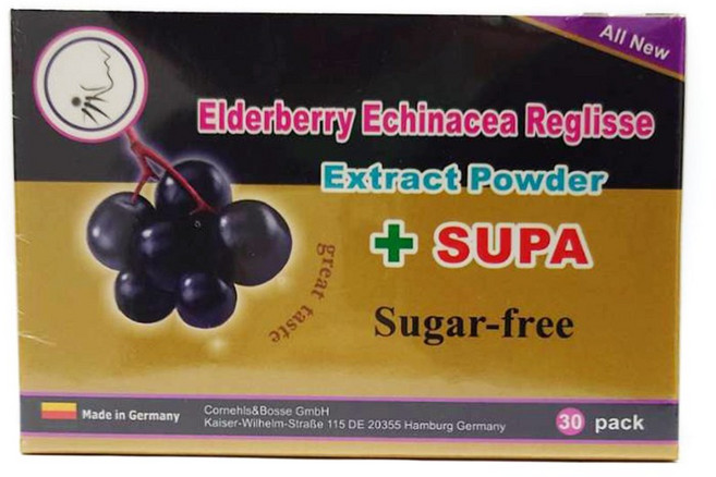 樂立舒 接骨木莓紫錐菊精油末