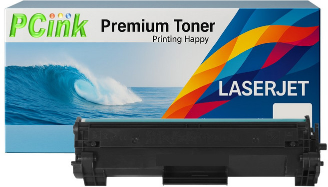 PCINK HP W1500A 高容量相容碳粉匣【新晶片】適用於 HP LaserJet Pro M111w / M141W/W1500X, 黑, 5個