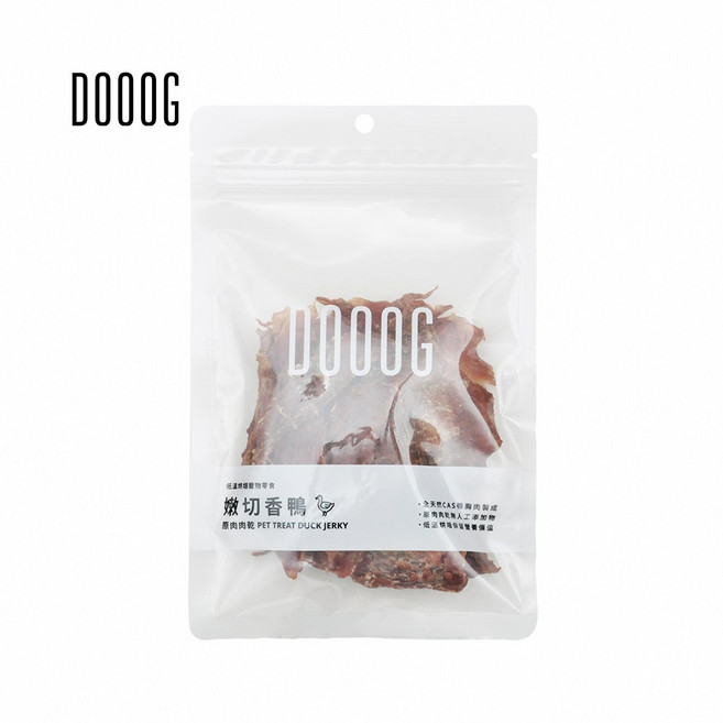 DOOOG 寵物零食, 50g, 1個, 鴨