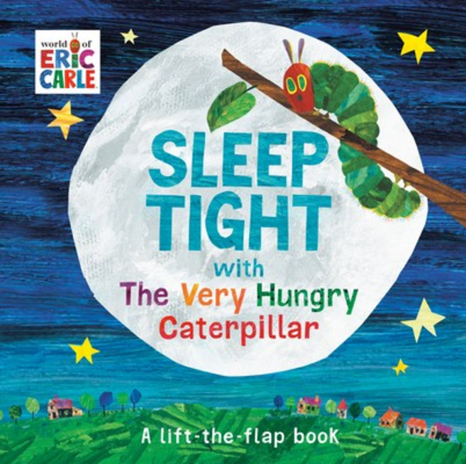 Sleep Tight with the Very Hungry Caterpillar Board Books, World of Eric Carle, 英文, 硬頁書