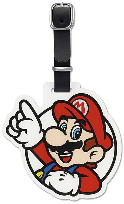 SUPER MARIO 超級瑪利歐 超級瑪利歐名字吊牌, 1個