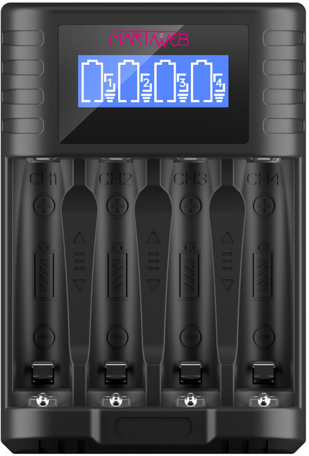 martinweb二代鋰電池磁吸式USB充電器 1.5V恆壓大電流快速充電, 1個