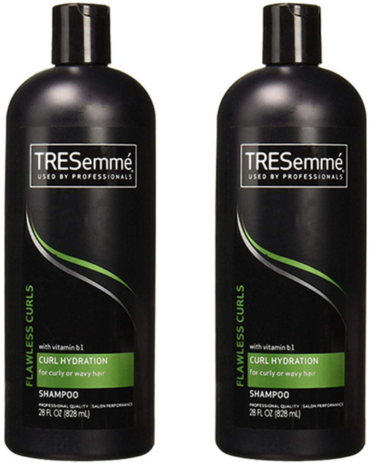 TRESemme 捲髮用保濕洗髮精, 2瓶, 828ml