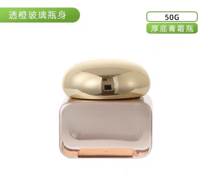A59 玻璃噴霧瓶, 1個, 金色蓋子