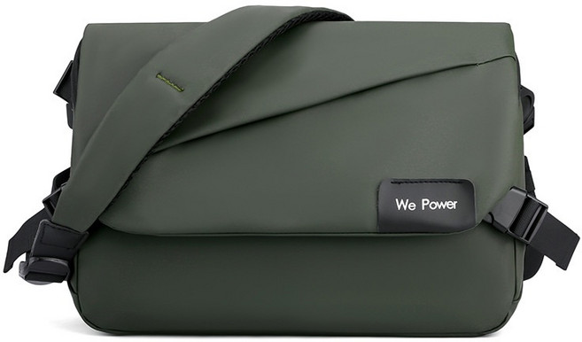 單肩包 側背包 男生包包 包包男 斜包, 軍綠色