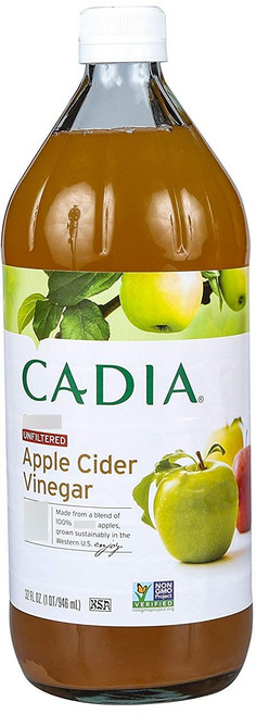 CADIA 未過濾蘋果醋, 1個, 946ml