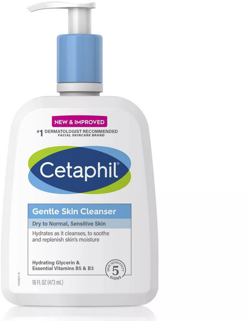 Cetaphil 舒特膚 溫和潔膚乳, 無香, 473ml, 1個