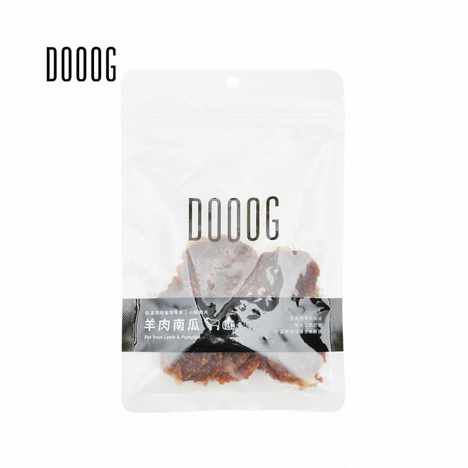 DOOOG 寵物零食, 50g, 1個, 羊肉南瓜