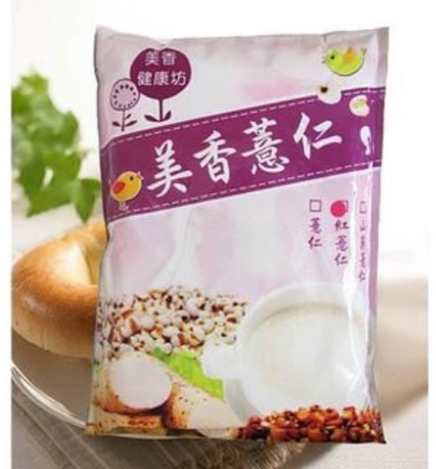 美香健康坊 紅薏仁粉(原味), 500g, 1個