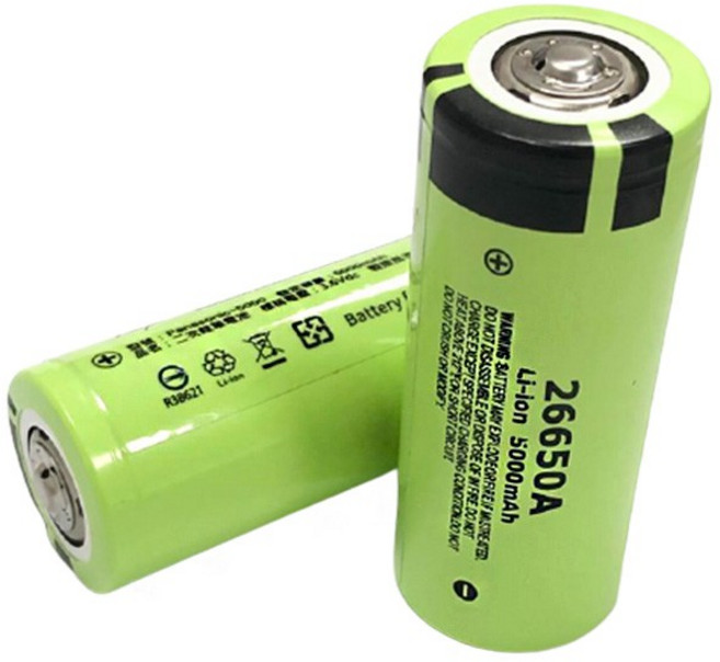 Panasonic 松下 26650A 鋰離子電池 5000mAh, 綠色, 1個
