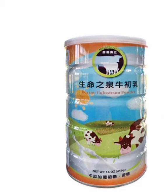 麥德弗立生命之泉牛初乳 免疫球蛋白512毫克, 450g, 1盒