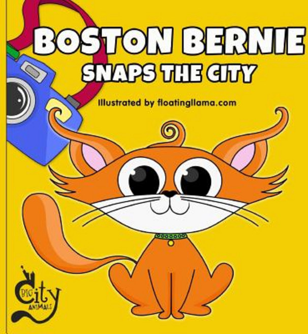 (英文圖書)Boston Bernie Snaps the City: Join Bernie the cat as he explores Boston and take... 平裝版, Createspace Independent Pub..., 英文