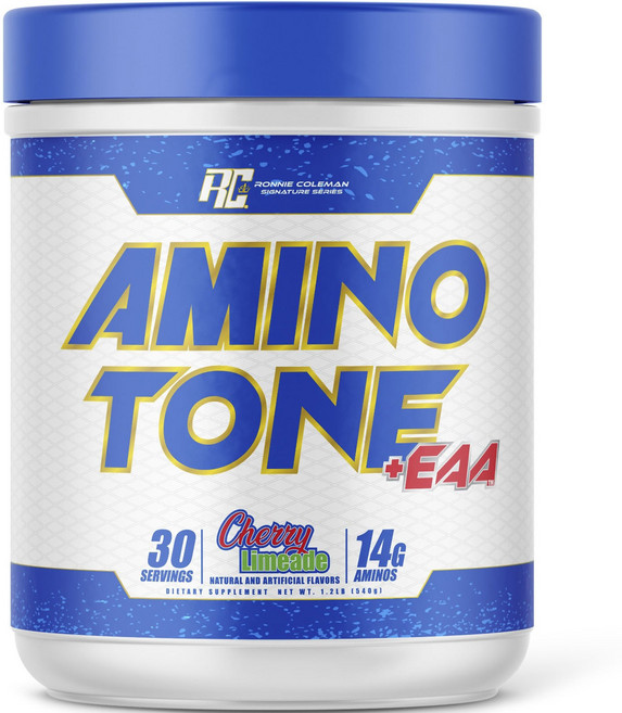 RONNIE COLEMAN 胺基酸Tone+EAA 櫻桃萊姆汽水, 1個, 540g