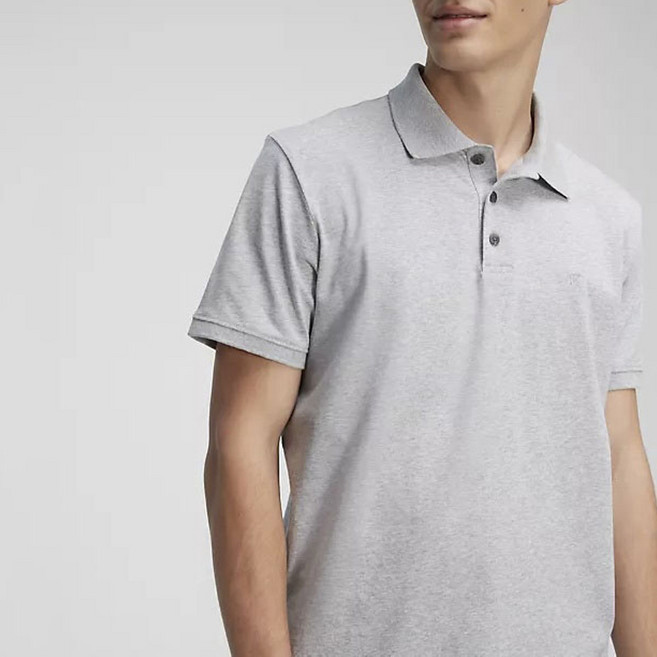 Calvin Klein 凱文克萊 光滑棉質單色POLO短袖T恤