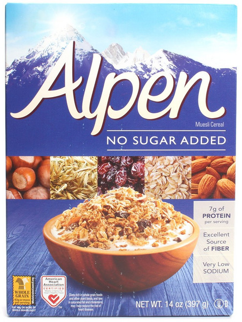 Alpen 早餐什錦麥片, 397g, 1個