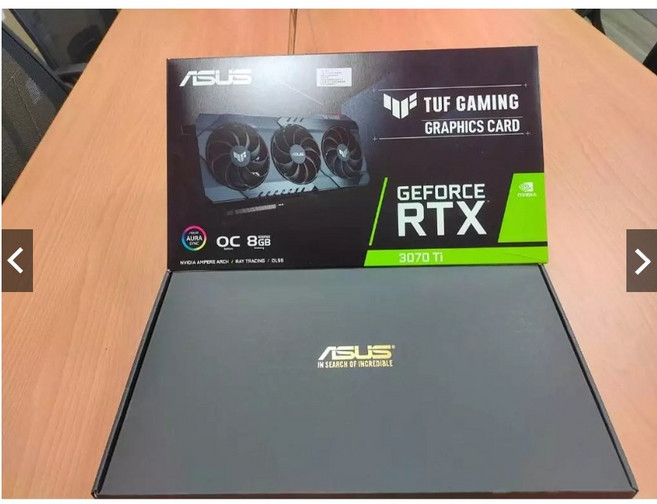 華碩 ASUS TUF Gaming GeForce RTX 3070 Ti 顯示卡 8GB GDDR6X 高效散熱 穩定耐用