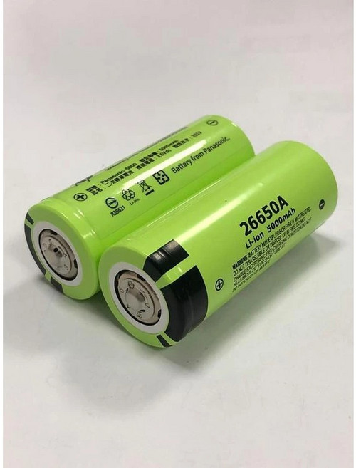 TTPOWER 26650鋰電池 5000mAh, 凸頭一顆
