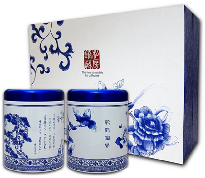 名池茶業 私家臻藏福壽梨山高山茶禮盒, 1組, 75g, 2罐