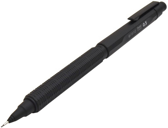 Pentel 飛龍文具 ORENZ Nero不斷芯自動鉛筆 PP3005 黑色, 1入, 0.5mm