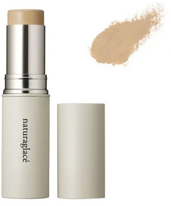 Naturaglace 補濕遮瑕粉底棒, 02 Nature Beige, 1入