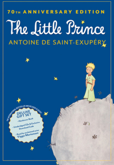 (英文圖書)The Little Prince 70th Anniversary Gift Set Book & CD [With CD (Audio)] 精裝版, Clarion Books, 英文