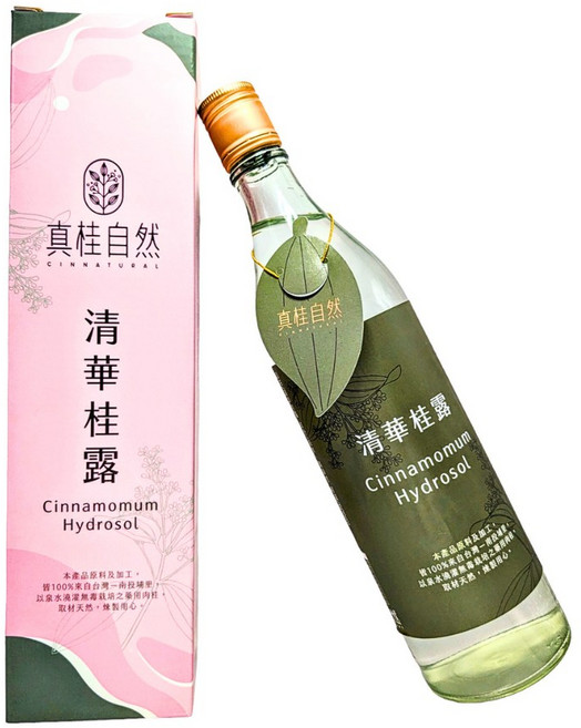 真桂自然 清華桂露 肉桂純露, 1個, 600ml