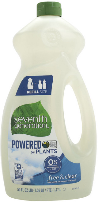 Seventh GENERATION 洗碗精, 1個, 1.47L