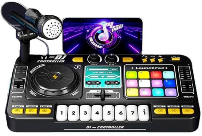 兒童DJ混音盤玩具, 1套