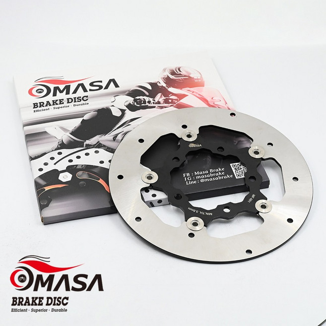 MASA競技車碟 浮動前碟盤 FOR 山葉 勁戰 BWS BW'SR 125, 1個
