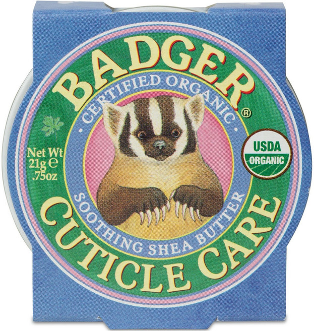 BADGER 舒緩乳木果油指緣護理膏, 1個, 21g