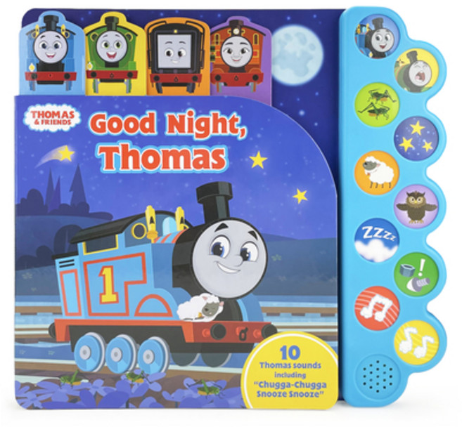 (英文圖書)Thomas & Friends Good Night Thomas Board Books, Parragon, 英文, 硬頁書