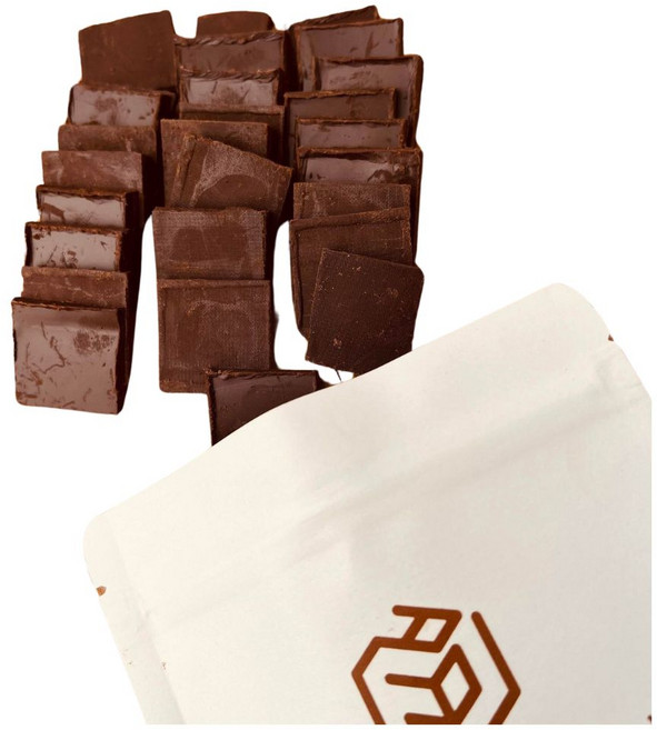 85% 微糖薄片黑巧克力 (低溫烘焙), 500g, 1個