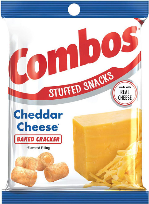 Combos 冠寶 捲心餅乾 切達起司口味, 1包, 178.6g