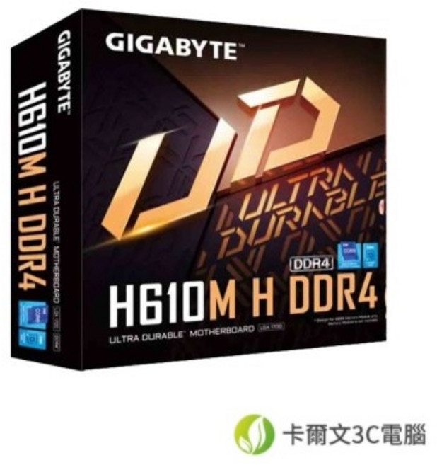 技嘉 主機板, H610M H V2 DDR4
