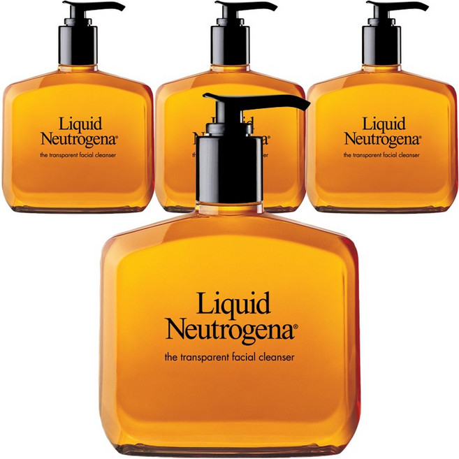 Neutrogena 露得清 深層潔淨洗面乳, 4瓶, 236ml