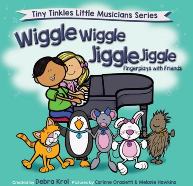 (英文圖書) Wiggle Wiggle Jiggle Jiggle Fingerplays with Friends 平裝版, Tiny Tinkles Publishing Com..., 英文