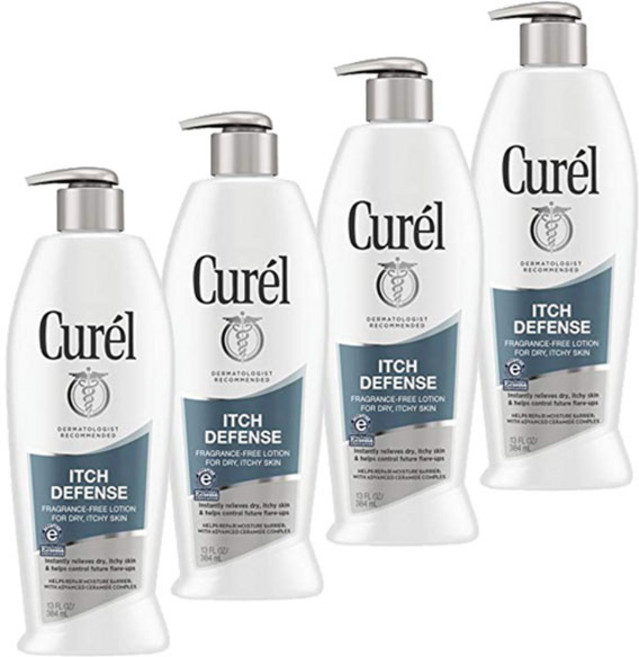 Curel 珂潤 舒緩極乾肌保濕乳液, 4瓶, 384ml