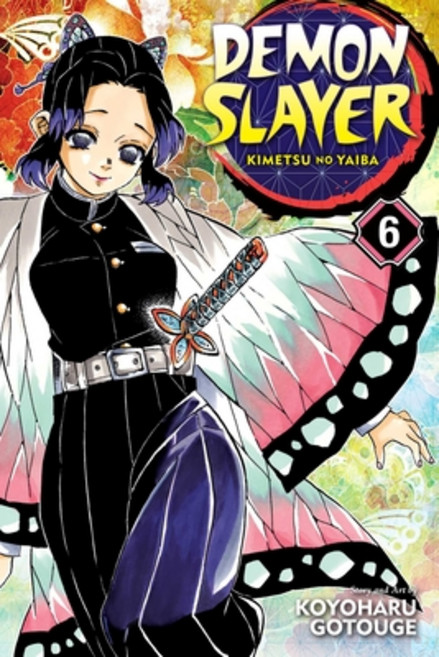 Demon Slayer #6:Kimetsu No Yaiba Vol. 6 Volume 6, Viz Media, 英文, 平裝版