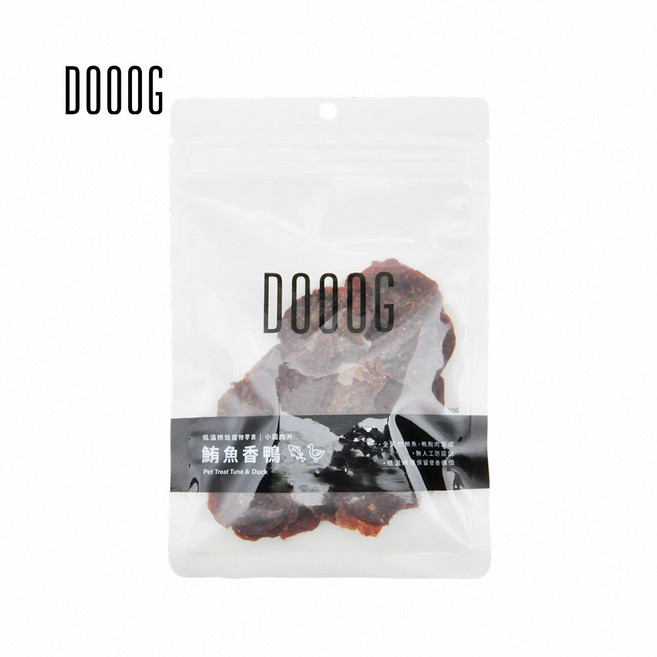 DOOOG 寵物零食, 50g, 1個, 鮪魚香鴨