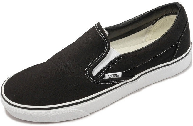 VANS 男女通用款無帶帆布鞋