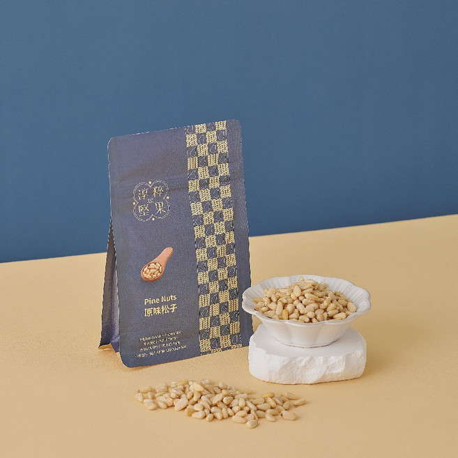 淳粹堅果 無調味松子, 1包, 120g
