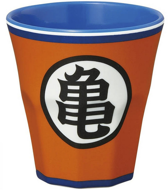 Skater 七龍珠美耐皿水杯 270ml, 1個, 藍色 + 橙色
