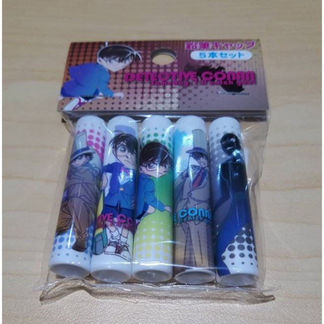 名偵探柯南 鉛筆蓋 點點日本製 正版文具, 詳見包裝, Multi-color, 1個