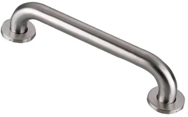 304不鏽鋼浴室扶手 多規格 浴缸防滑安全扶手 廁所樓梯殘障人士扶手, 銀色, 1個